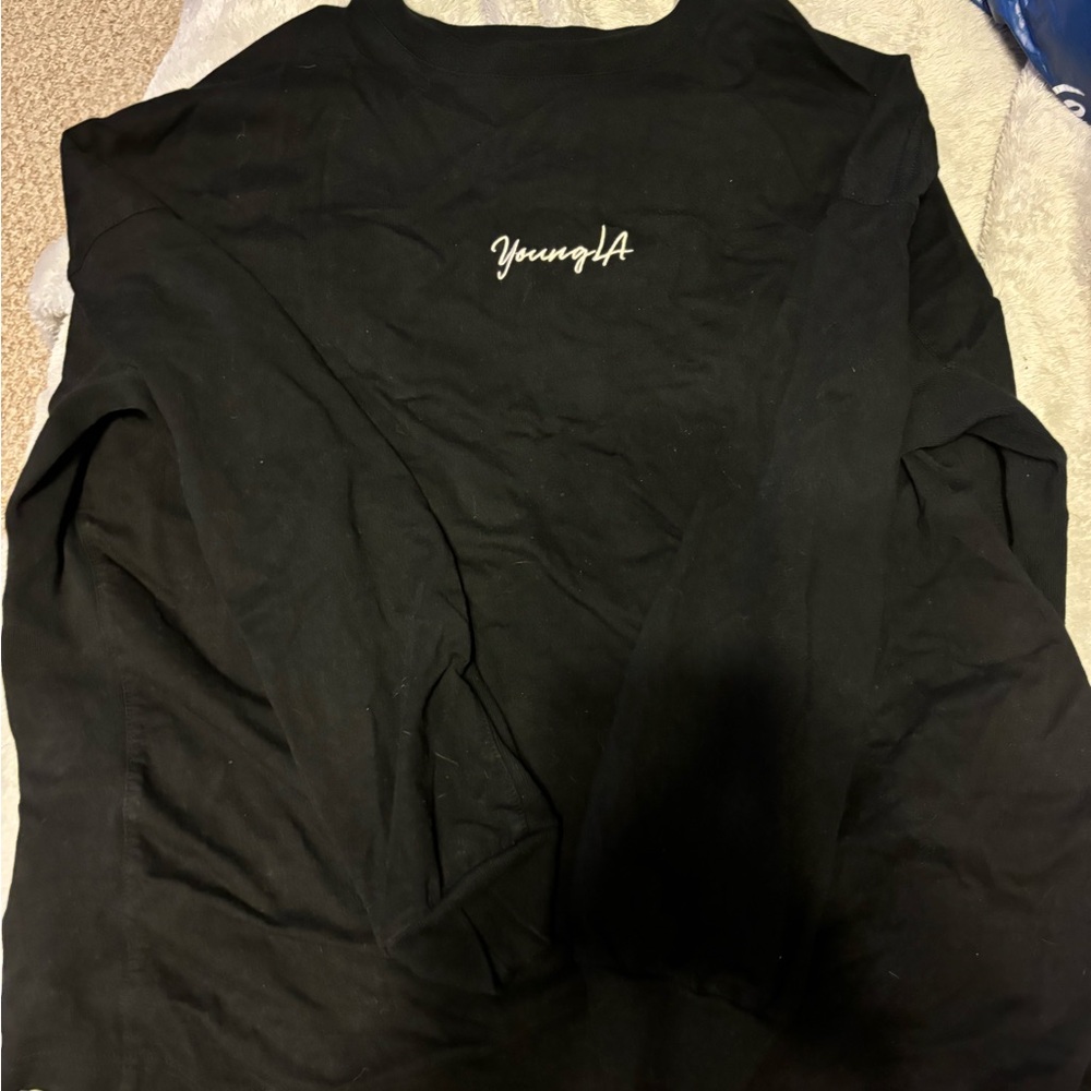YoungLA Midnight Black Tee